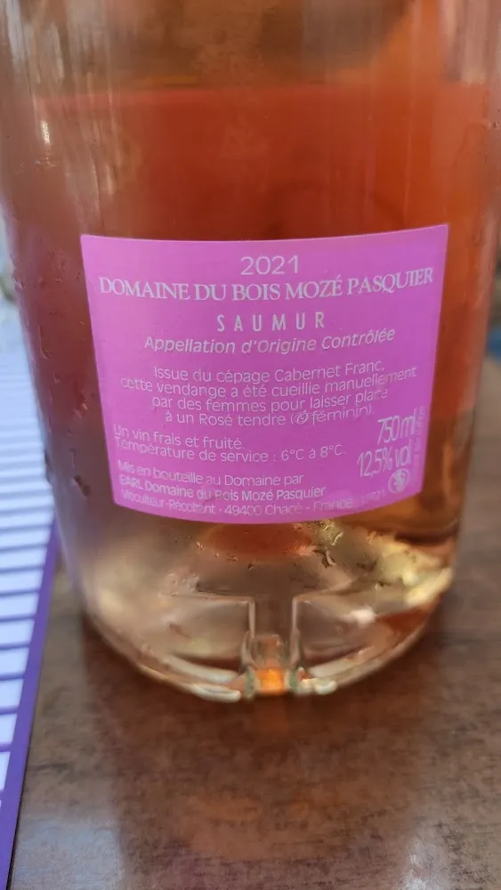 Rosé Du Saumur Champigny AOC